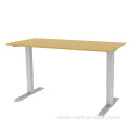 commercial furniture modern high quality customized sit to stand desk two legs adjustable height desk